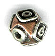 copper sterling Bali bead round.jpg